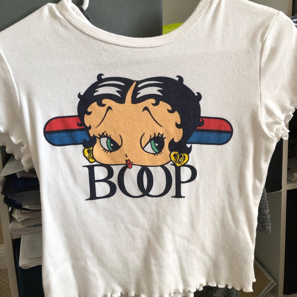 Betty Bop Crop TShirt